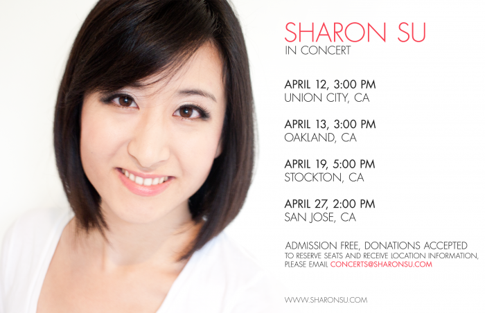 sharon su piano recitals april 2014