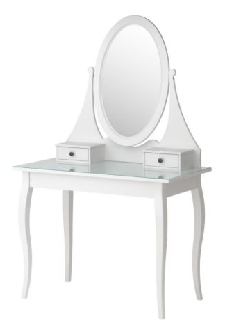 IKEA white vanity